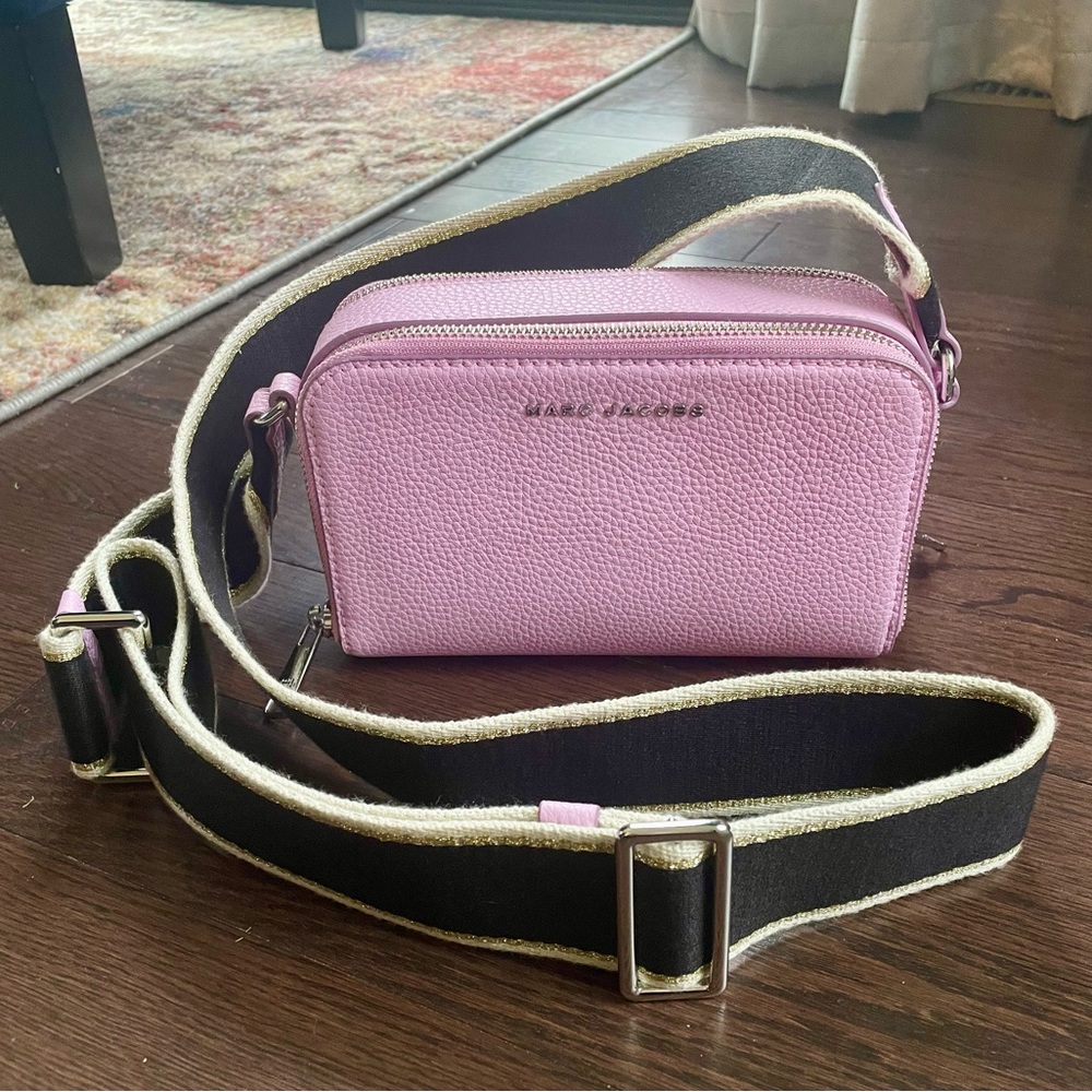 NWOT Marc Jacobs Leather Crossbody Bag - orchid (lavender)